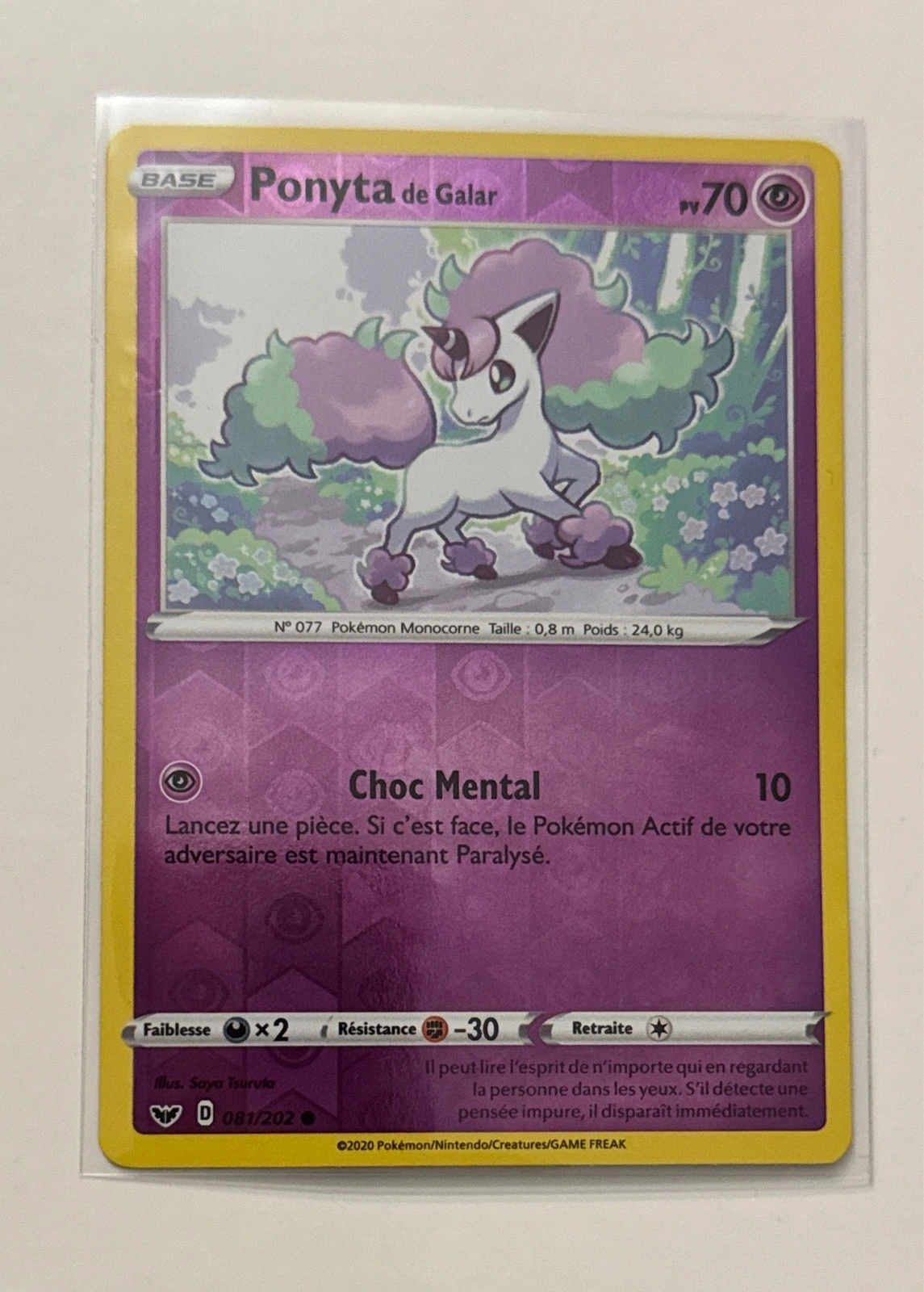 Ponyta de Galar - Épée et Bouclier #081/202
