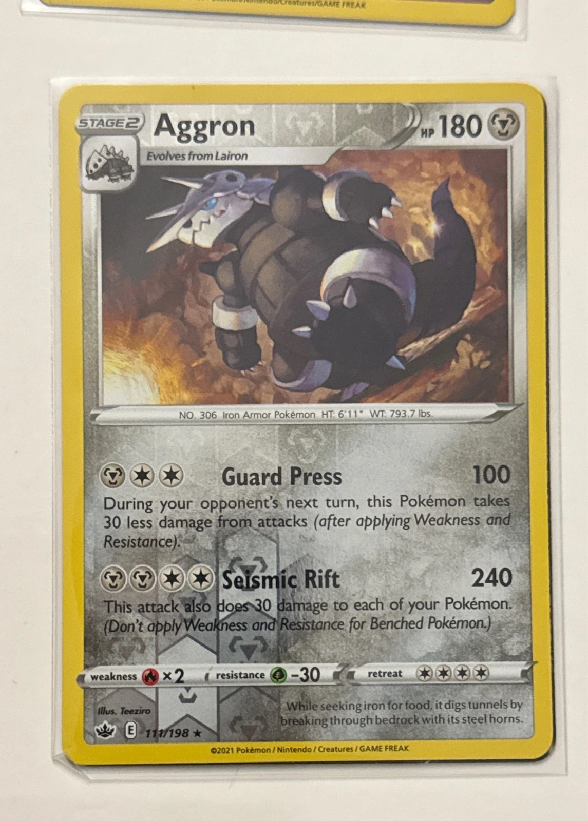 Aggron - Chilling Reign #111/198