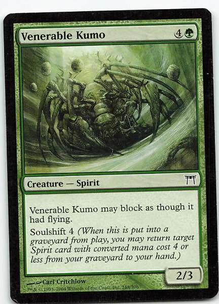 Venerable Kumo - Champions of Kamigawa #248/306