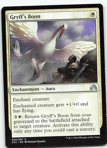 Gryff's Boon - Shadows over Innistrad #020/297