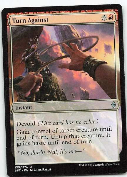Turn Against - Battle for Zendikar #135/274