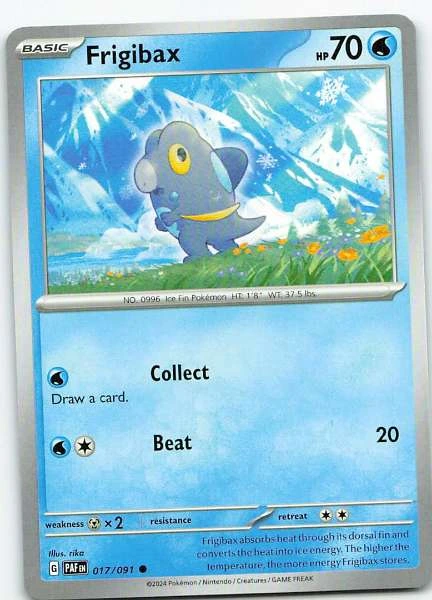 Frigibax - Paldean Fates #017/091