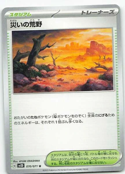 Calamitous Wasteland (Japanese) - Clay Burst #070/071