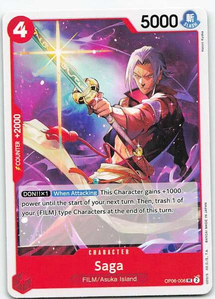 Saga - Wings of the Captain #OP06-006