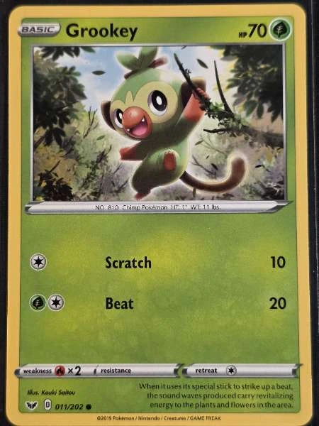 Grookey - Sword & Shield #011/202