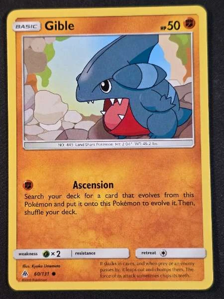 Gible - Forbidden Light #60/131