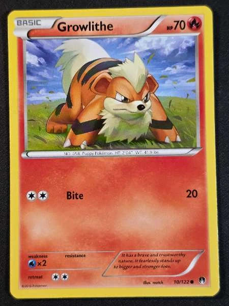 Growlithe - BREAKpoint #10/122