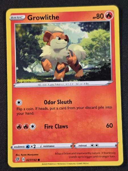 Growlithe - Rebel Clash #027/192