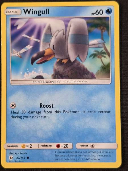 Wingull - Sun & Moon #37/149