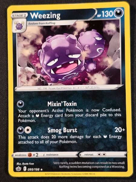 Weezing - Chilling Reign #095/198