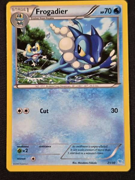 Frogadier - XY Trainer Kit: Pikachu Libre & Suicune #21/30