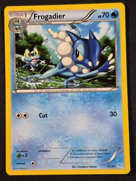 Frogadier - XY Trainer Kit: Pikachu Libre & Suicune #21/30