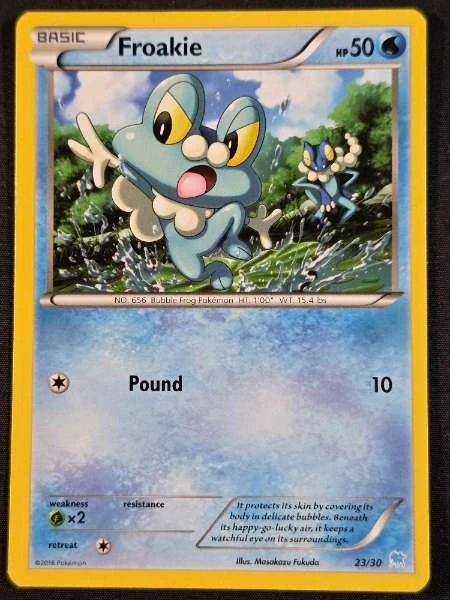 Froakie - XY Trainer Kit: Pikachu Libre & Suicune #23/30