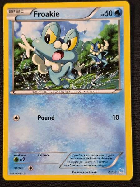 Froakie - XY Trainer Kit: Pikachu Libre & Suicune #23/30
