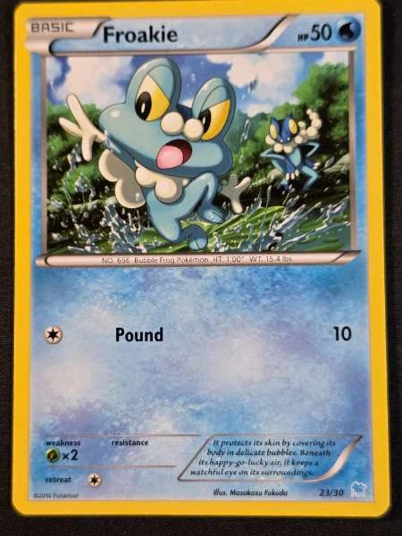 Froakie - XY Trainer Kit: Pikachu Libre & Suicune #23/30