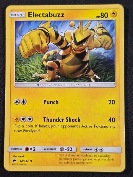 Electabuzz - Burning Shadows #42/147