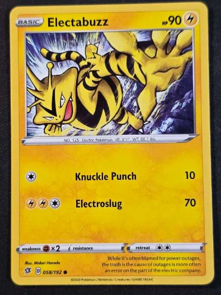 Electabuzz - Rebel Clash #058/192