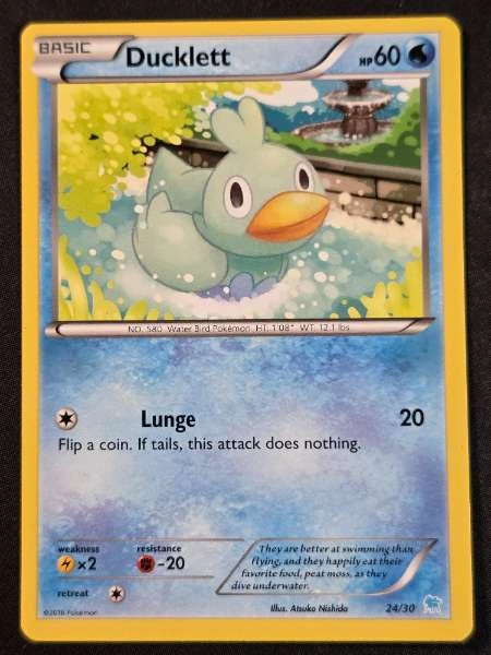 Ducklett - XY Trainer Kit: Pikachu Libre & Suicune #24/30