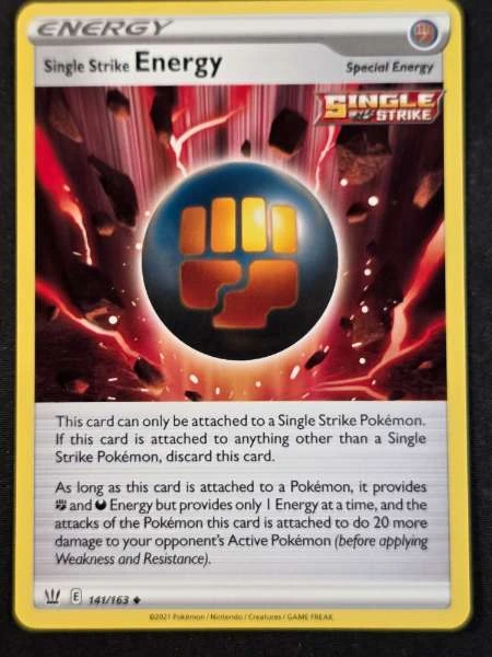 Single Strike Energy - Battle Styles #141/163