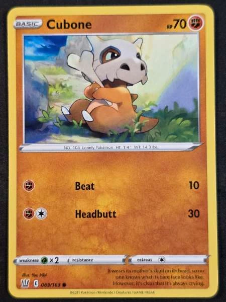Cubone - Battle Styles #069/163