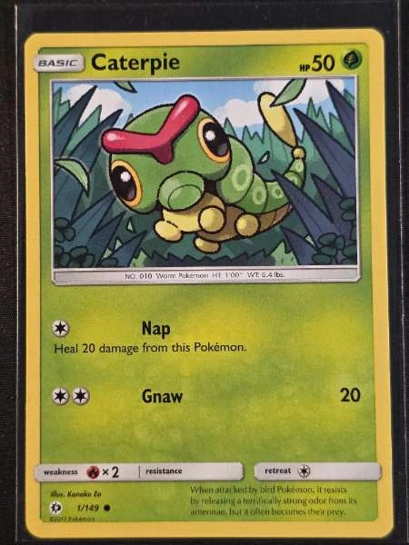 Caterpie - Sun & Moon #1/149