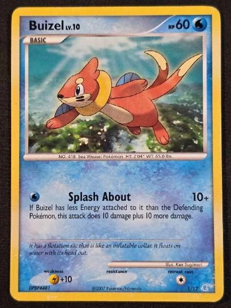 Buizel - DP Trainer Kit: Manaphy & Lucario #1/12