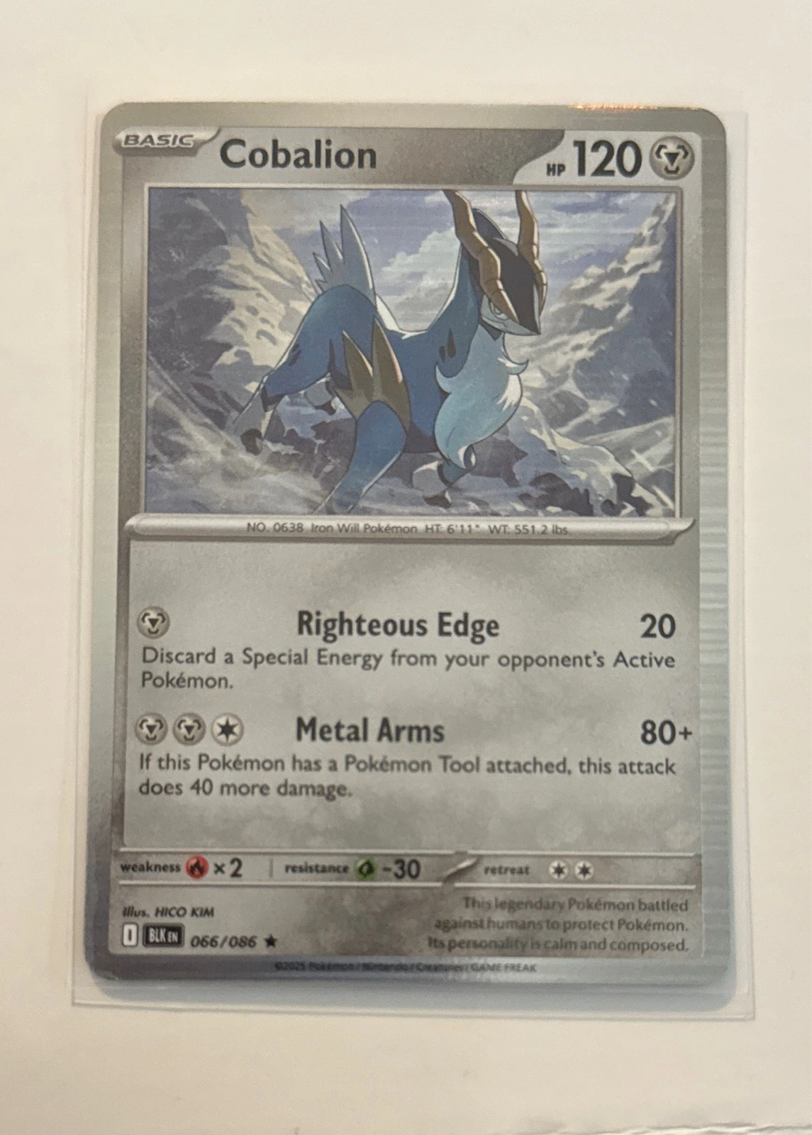 Cobalion - Black & White #066/086