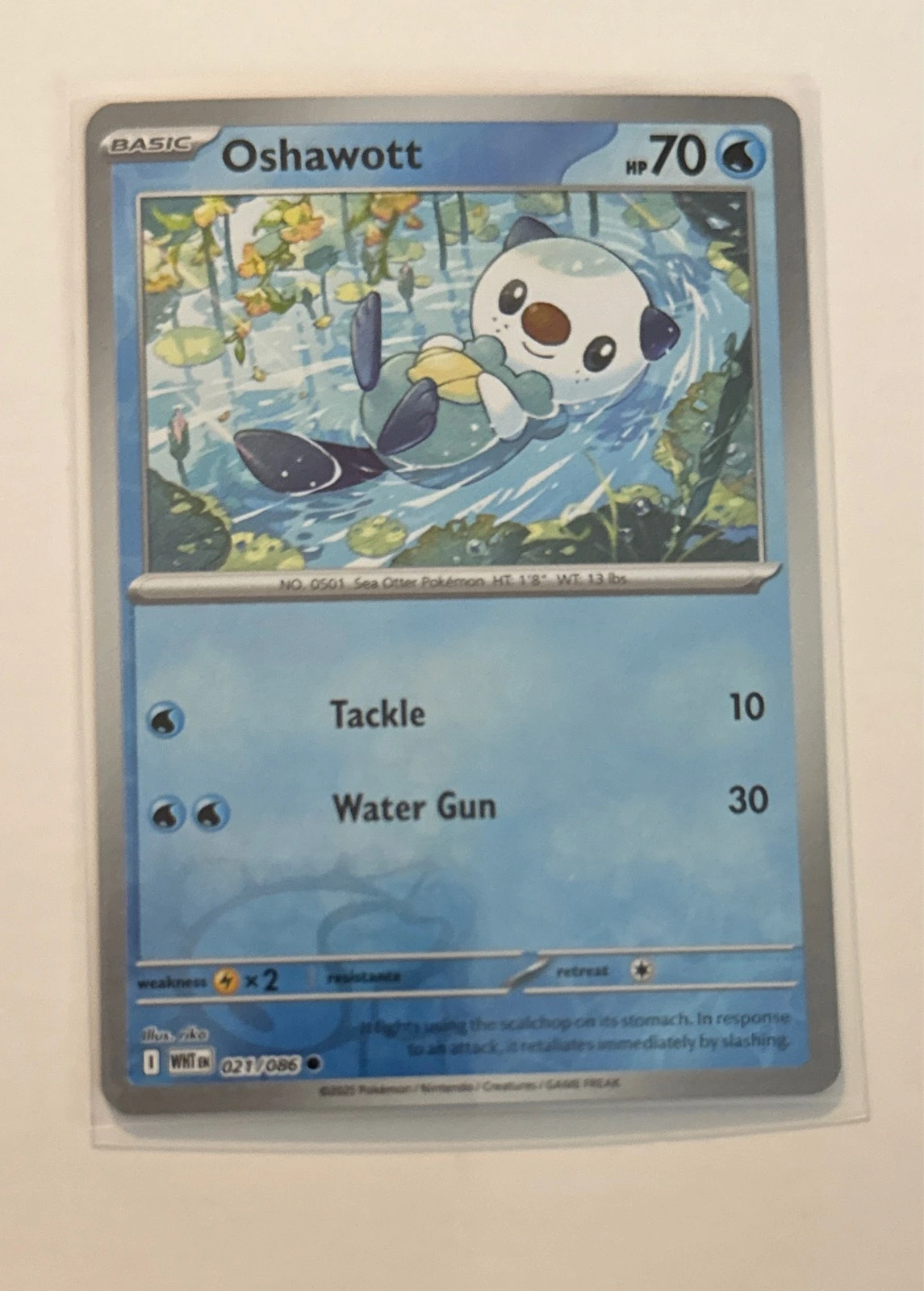 Oshawott - Pokémon Trading Card Game Classic #021/086