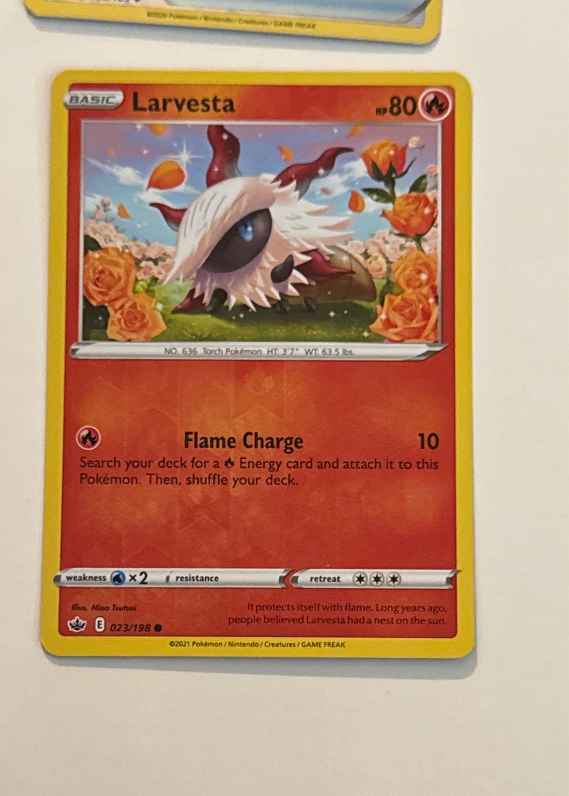 Larvesta - Chilling Reign #023/198