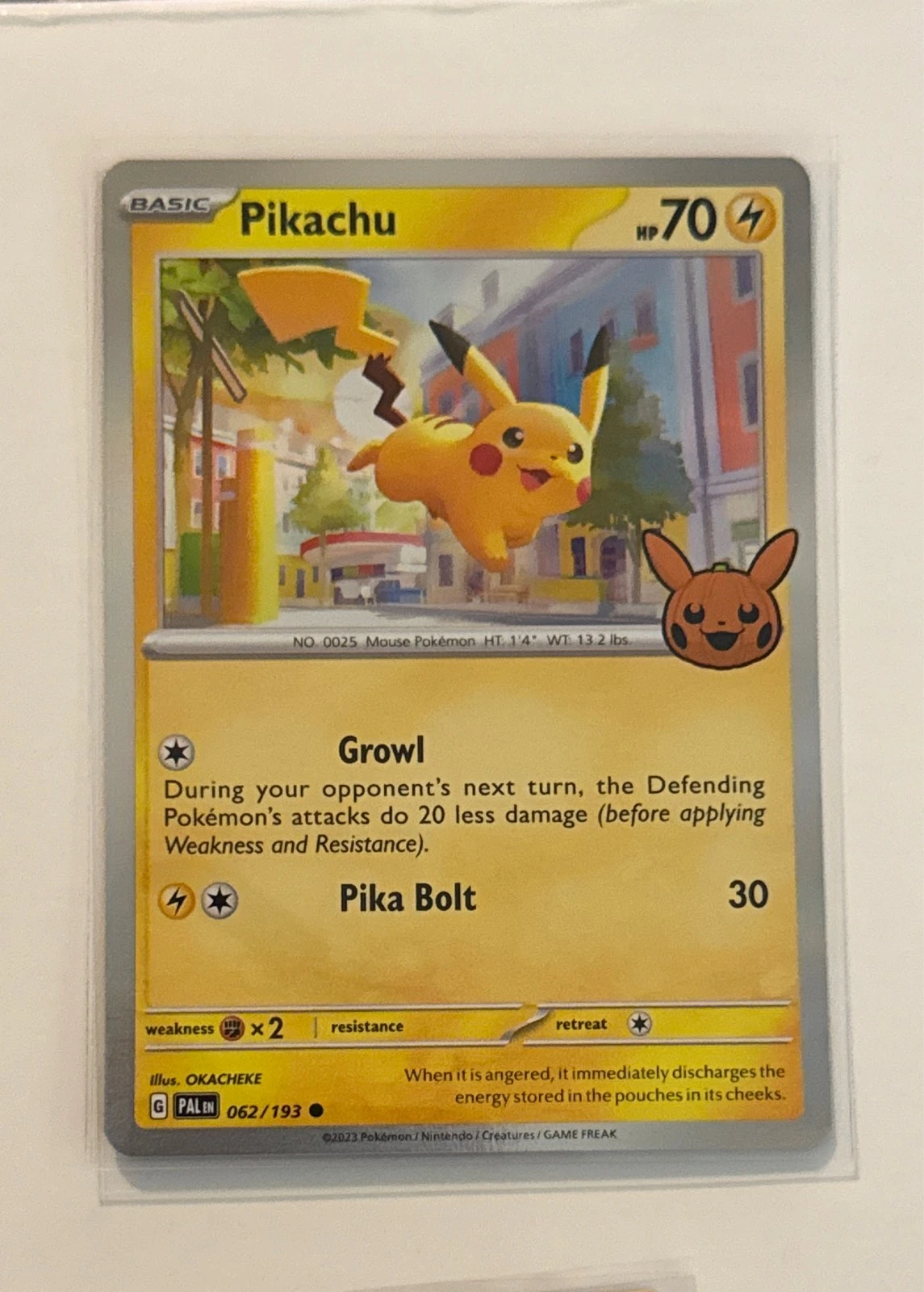 Pikachu - Scarlet & Violet: Paldea Evolved #062/193