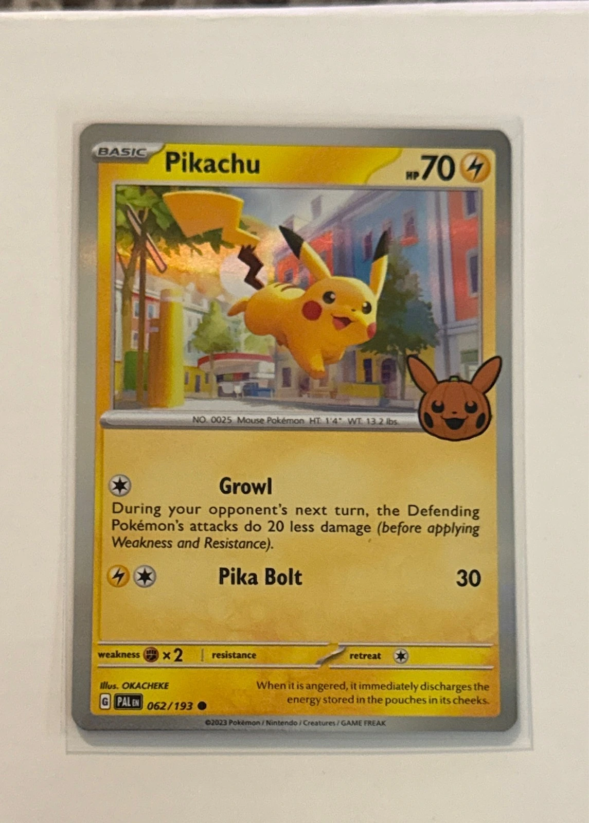 Pikachu - Scarlet & Violet: Paldea Evolved #062/193