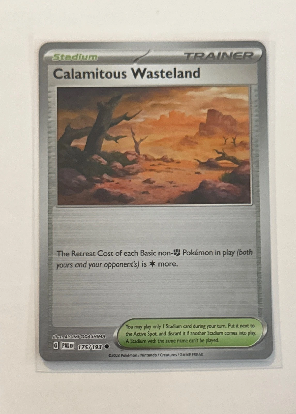 Calamitous Wasteland - Paldea Evolved #175/193