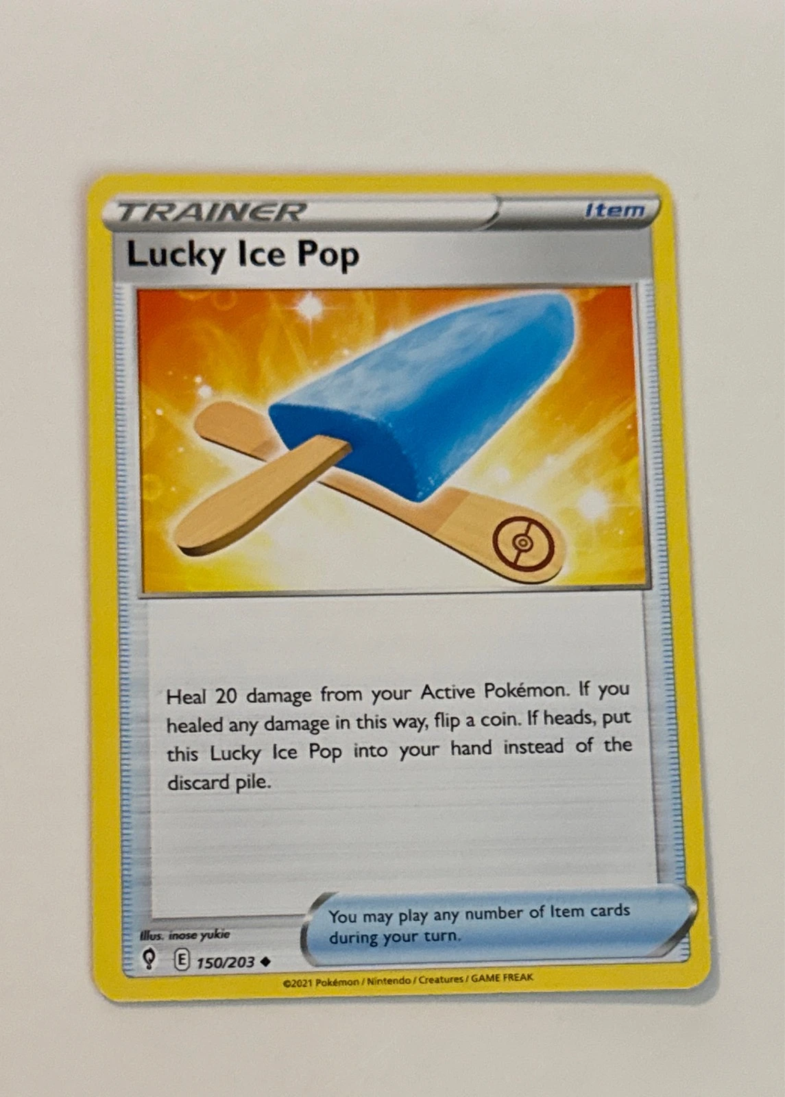 Lucky Ice Pop - Evolving Skies #150/203
