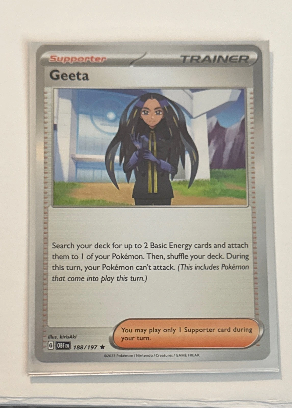 Geeta - Obsidian Flames #188/197