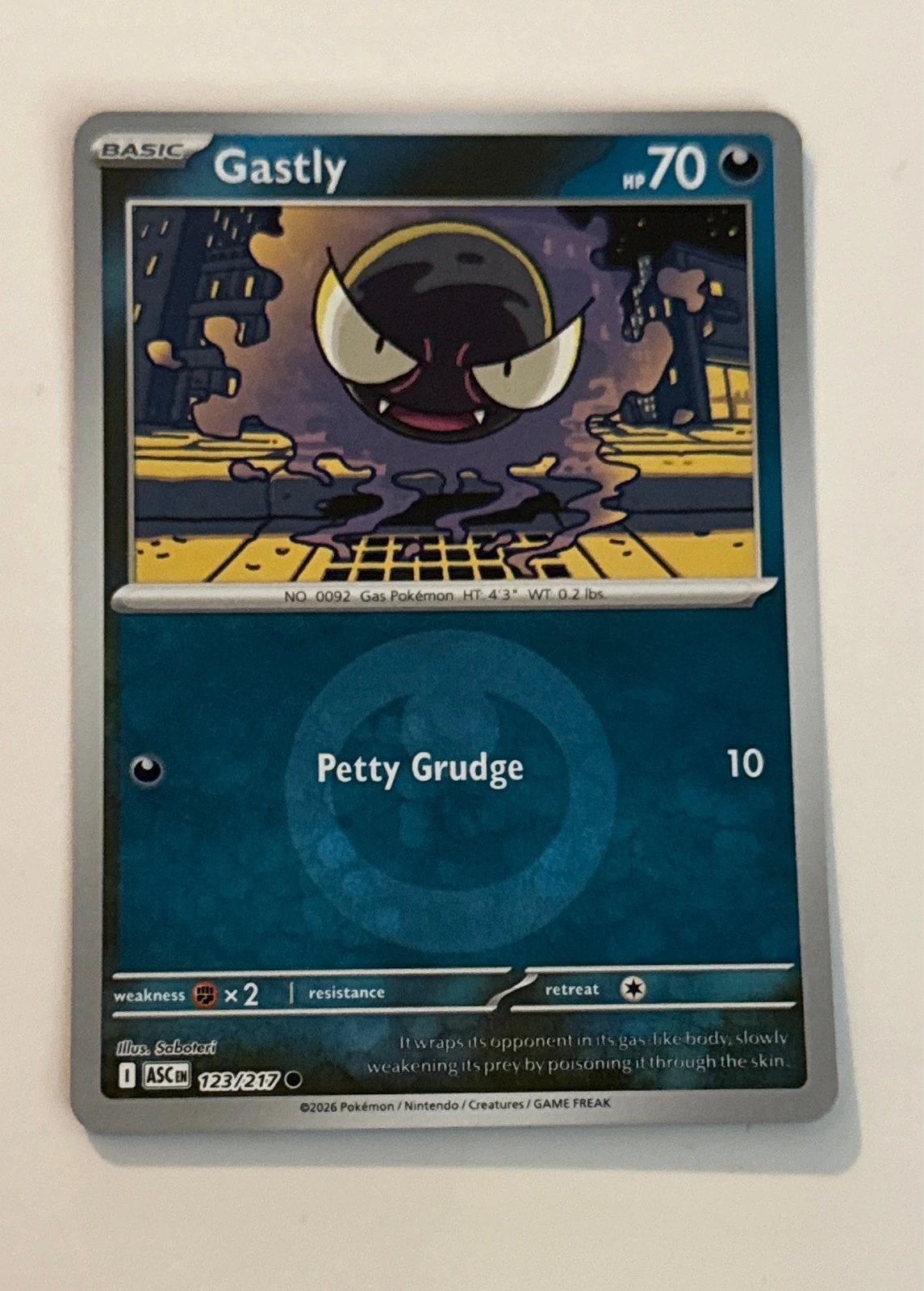 Gastly - Ascendant #123/217