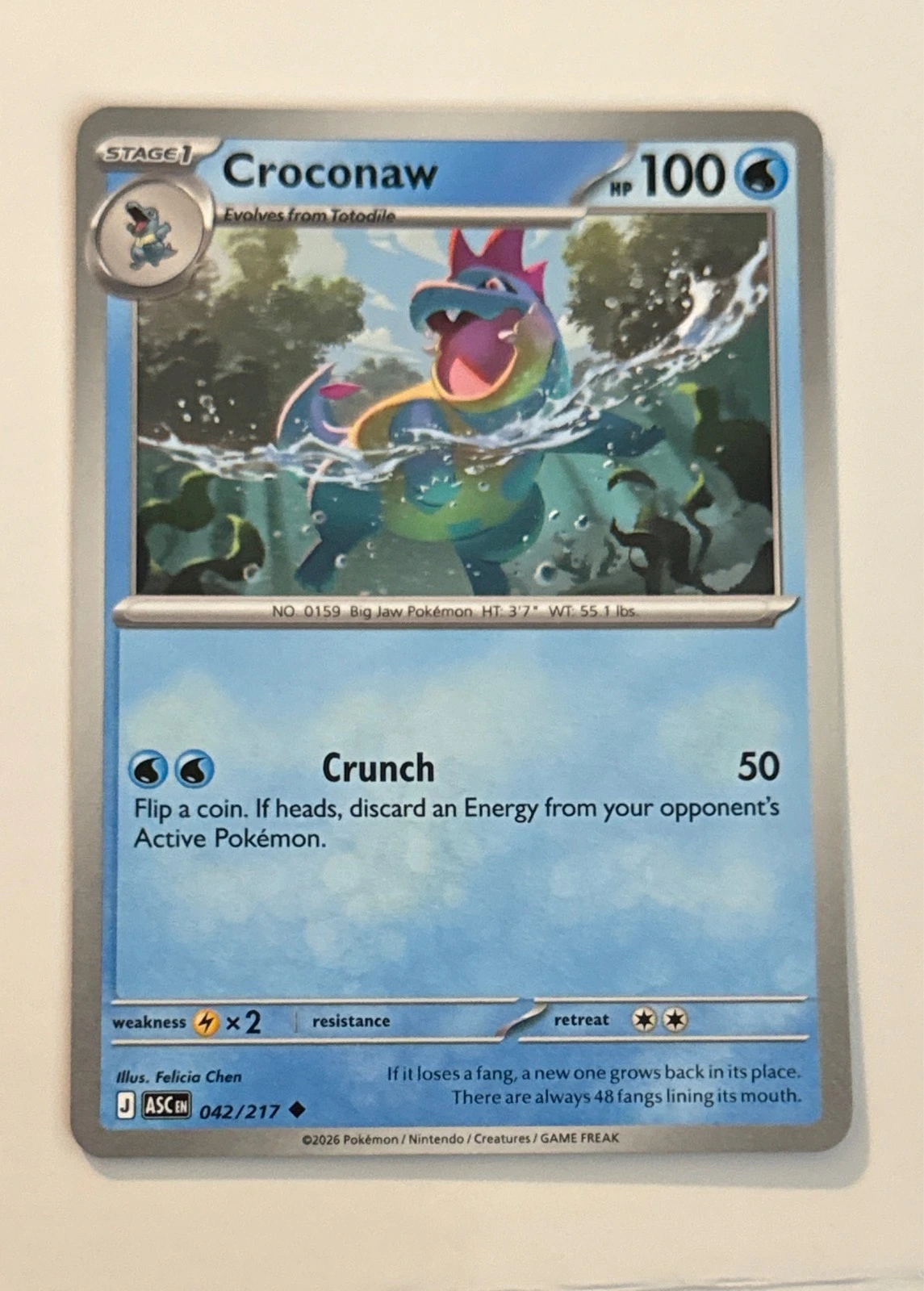 Croconaw - Ascendant #042/217