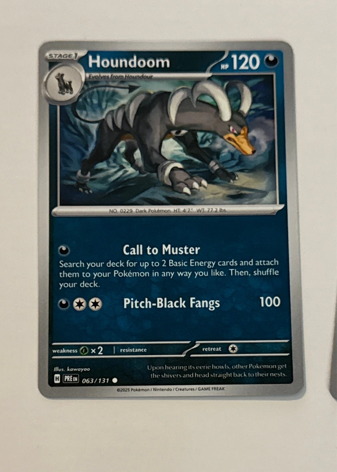 Houndoom - Pokémon TCG: Prismatic Evolutions #063/131