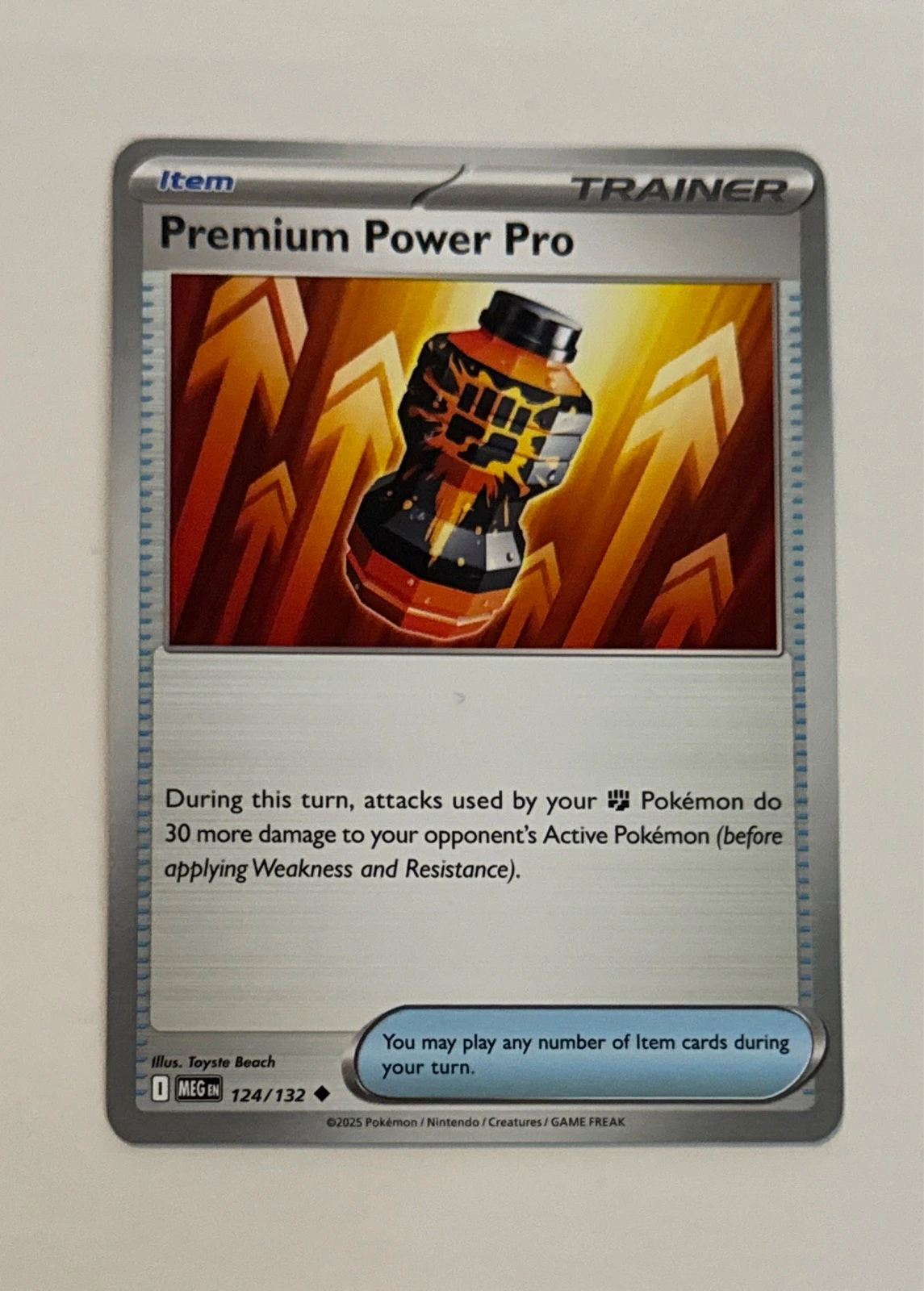 Premium Power Pro - Mega Energy #124/132