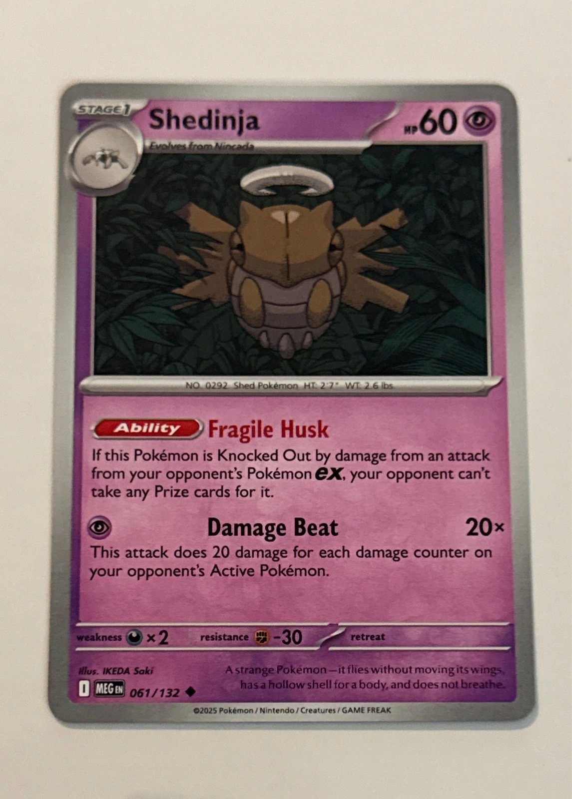 Shedinja - Pokémon #061/132