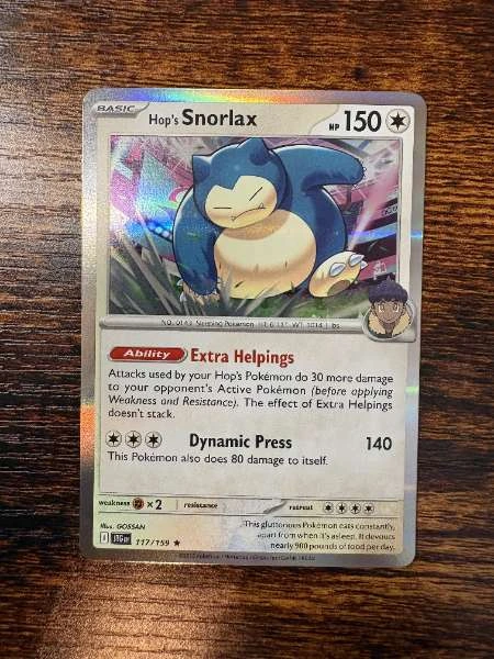Hop's Snorlax - Journey Together #117/159