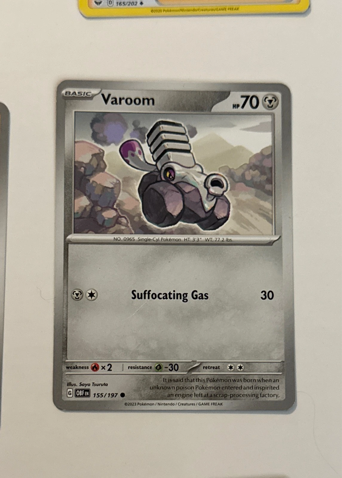 Varoom - Obsidian Flames #155/197