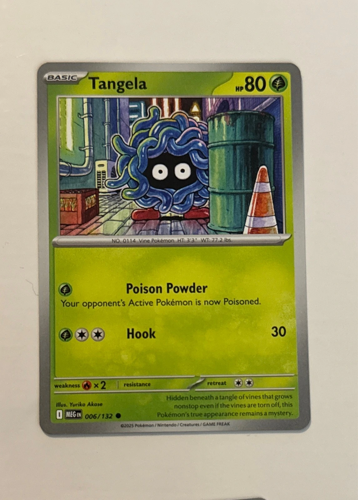 Tangela - Pokémon TCG: Scarlet & Violet—Prismatic Evolutions #006/132
