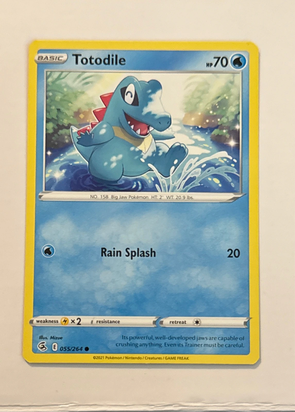 Totodile - Fusion Strike #055/264