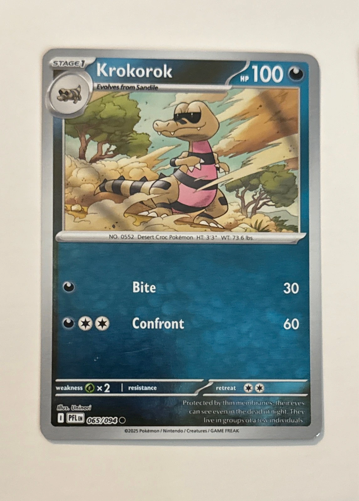 Krokorok - Prismatic Evolutions #065/094
