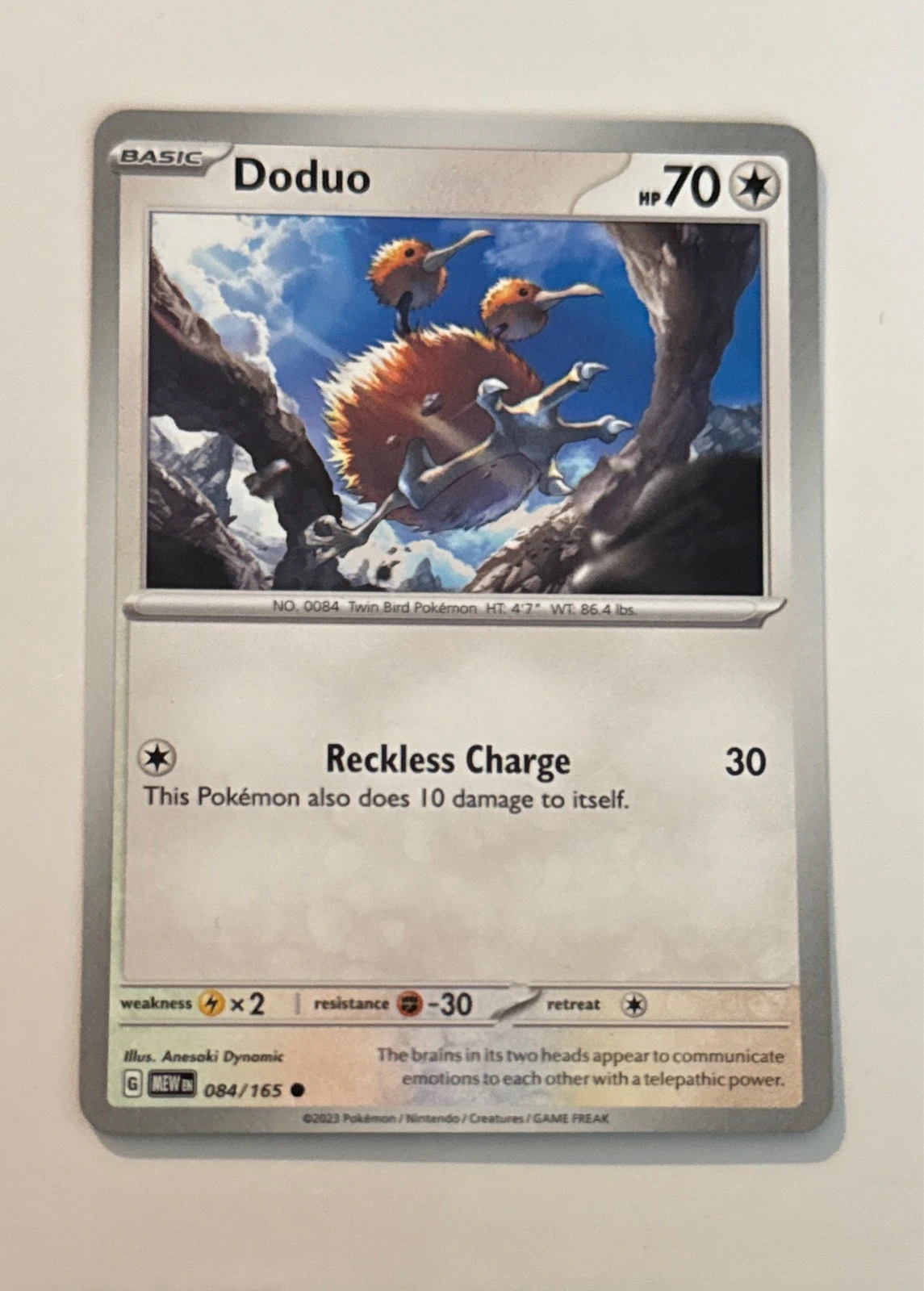 Doduo - Pokémon 151 #084/165