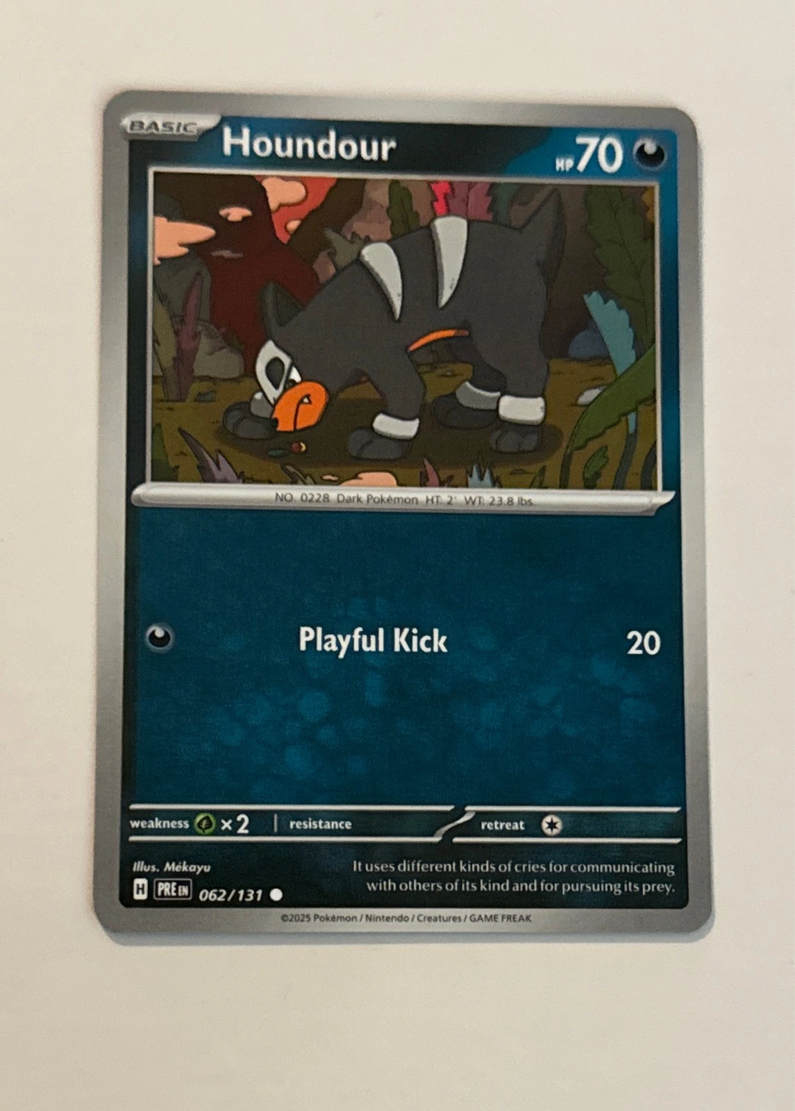 Houndour - Prismatic Evolutions #062/131