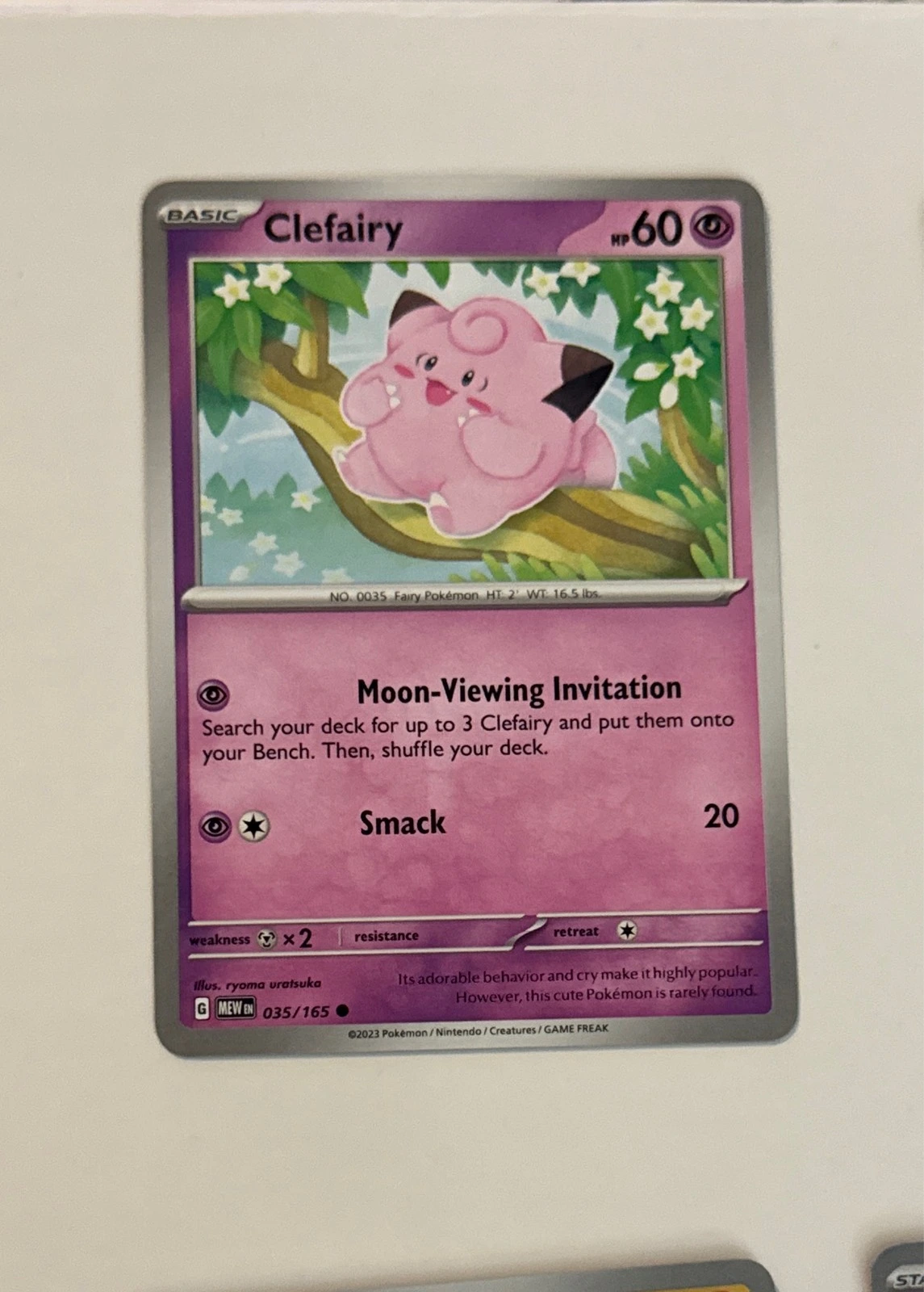 Clefairy - Pokémon 151 #035/165