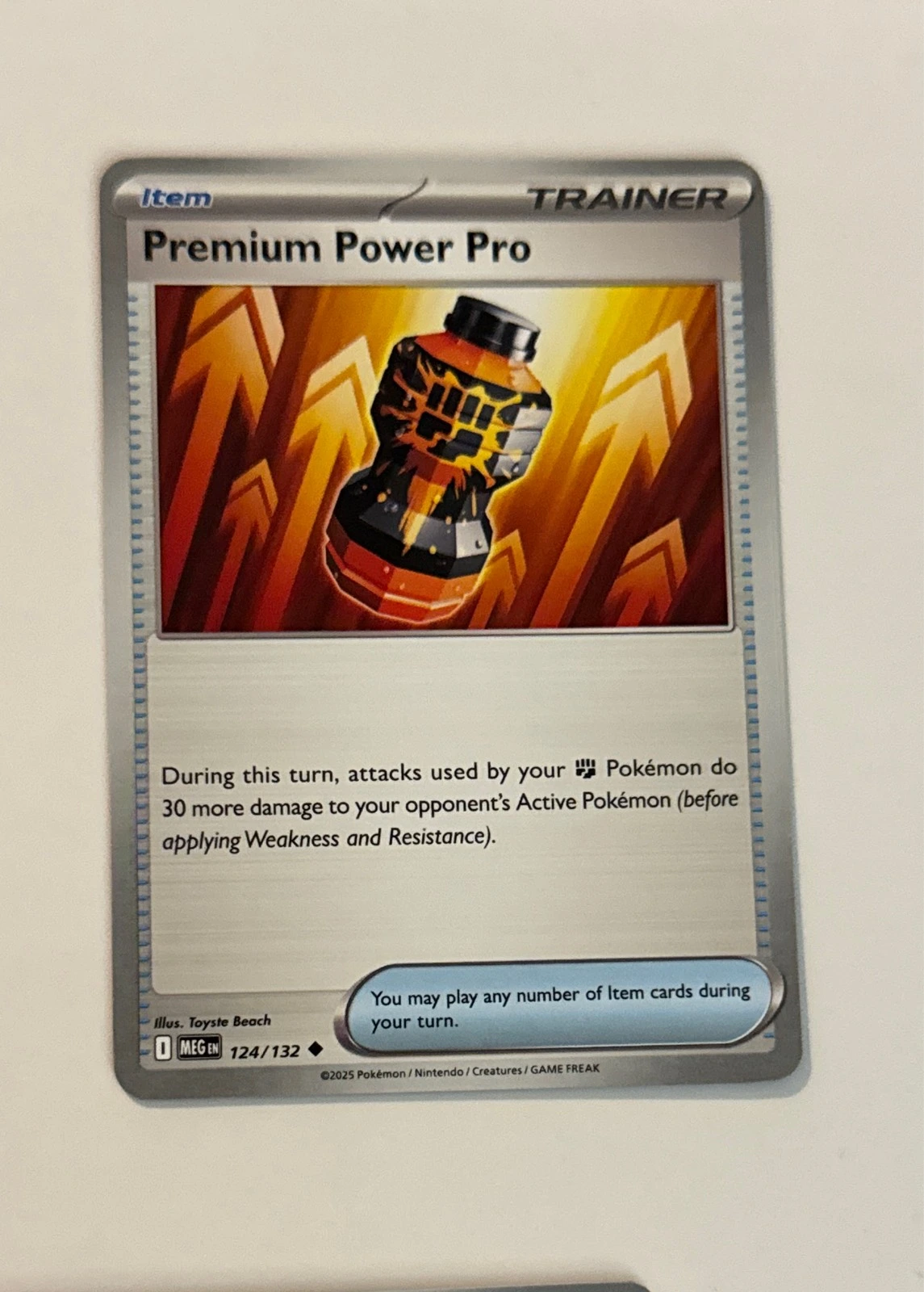 Premium Power Pro - Pokémon #124/132