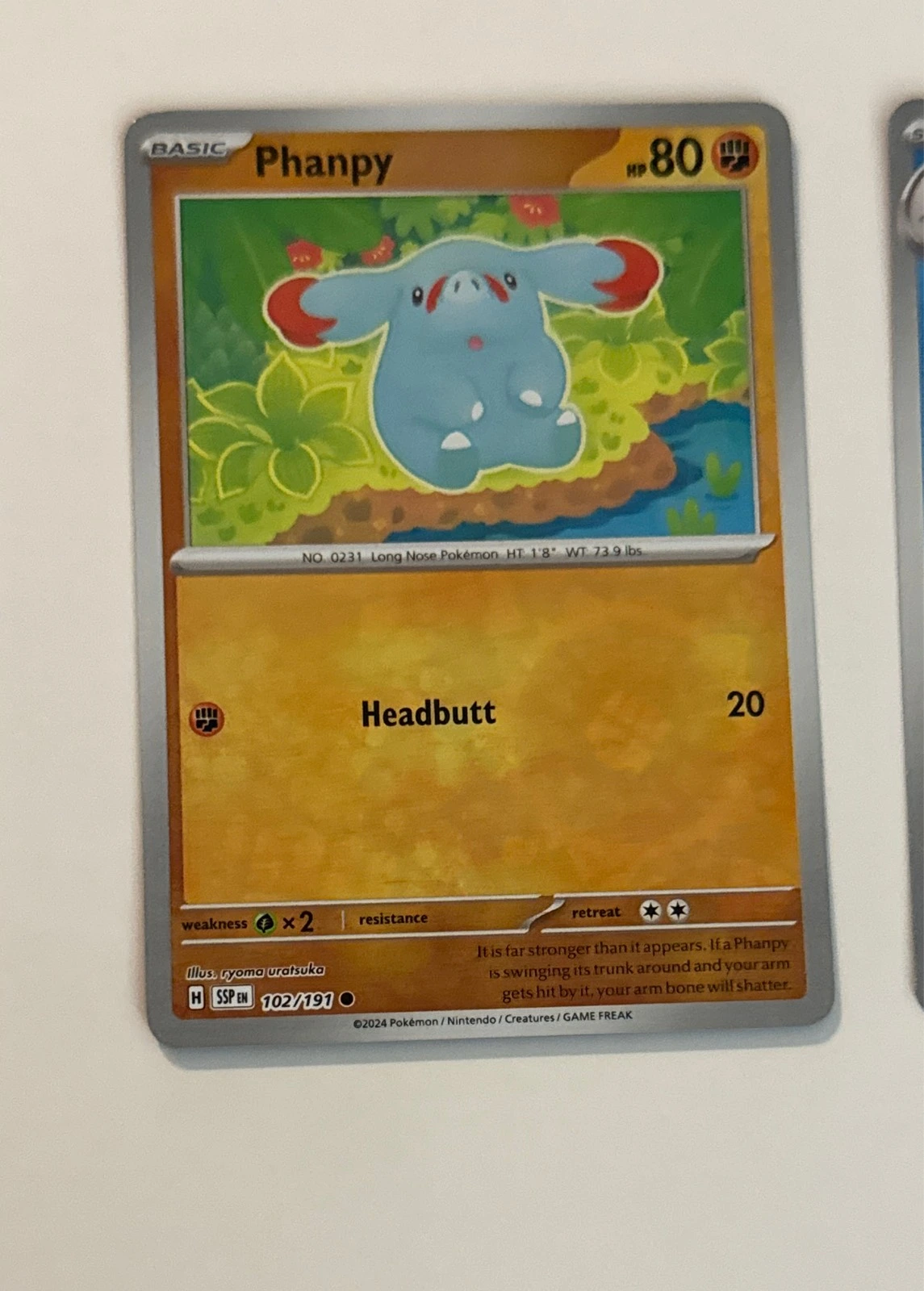 Phanpy - Stellar Surge #102/191