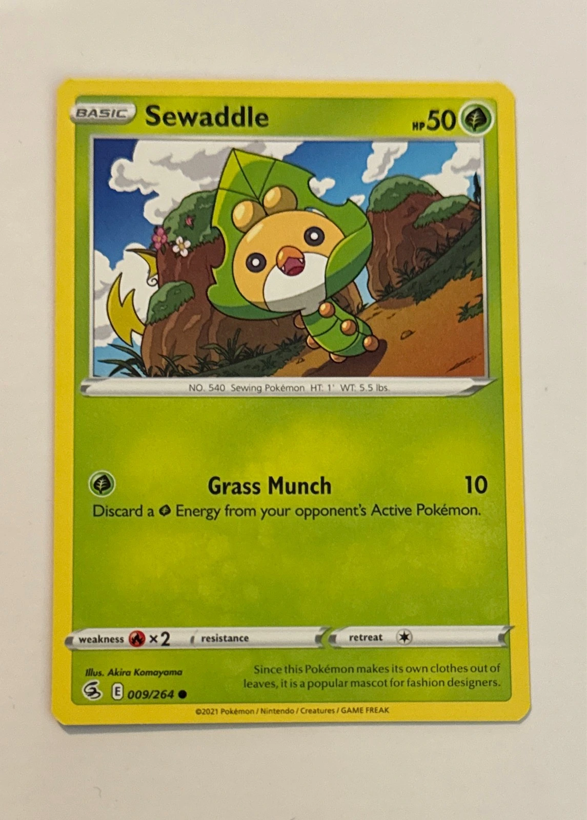 Sewaddle - Fusion Strike #009/264